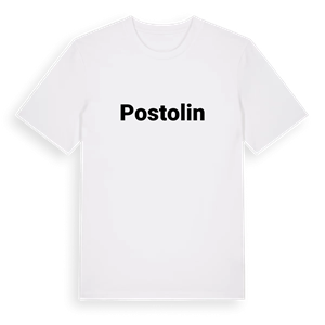 Postolin fetstil t-shirt – ekologisk bomull t-shirt från Pinshirt