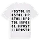 Postolin ordlek t-shirt