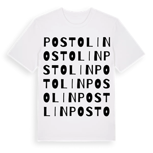 Postolin ordlek t-shirt – ekologisk bomull t-shirt från Pinshirt