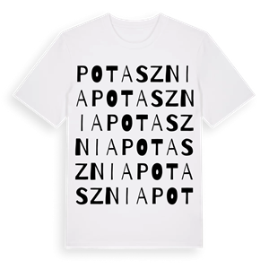Potasznia ordlek t-shirt – ekologisk bomull t-shirt från Pinshirt