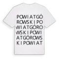 powiat górowski ordlek t-shirt