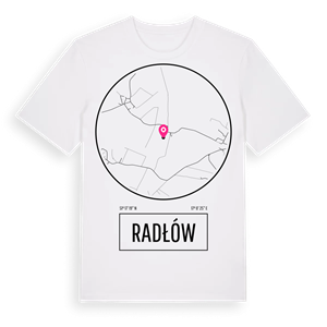 Radłów t-shirt – ekologisk bomull t-shirt från Pinshirt