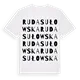 Ruda Sułowska ordlek t-shirt
