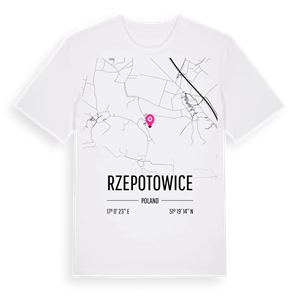 Rzepotowice karta t-shirt – ekologisk bomull t-shirt från Pinshirt