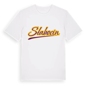 Słabocin baseball t-shirt – ekologisk bomull t-shirt från Pinshirt