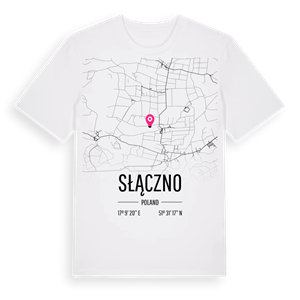 Słączno karta t-shirt – ekologisk bomull t-shirt från Pinshirt