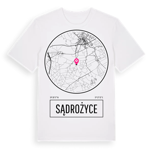 Sądrożyce t-shirt – ekologisk bomull t-shirt från Pinshirt