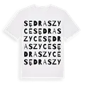 Sędraszyce ordlek t-shirt