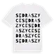 Sędraszyce ordlek t-shirt