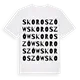 Skoroszów ordlek t-shirt