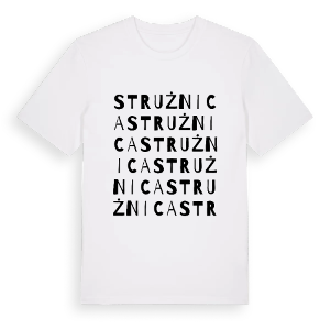 Strużnica ordlek t-shirt – ekologisk bomull t-shirt från Pinshirt