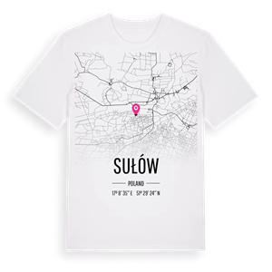 Sułów karta t-shirt – ekologisk bomull t-shirt från Pinshirt