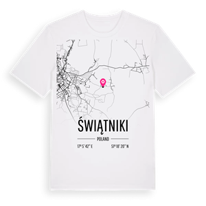 Świątniki karta t-shirt – ekologisk bomull t-shirt från Pinshirt