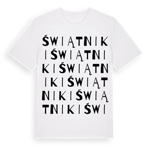 Świątniki ordlek t-shirt – ekologisk bomull t-shirt från Pinshirt