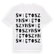 Świętoszyn ordlek t-shirt