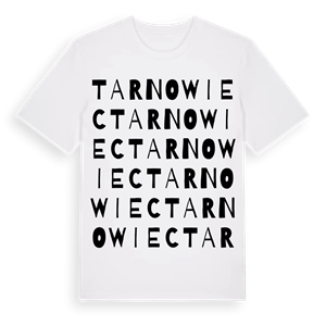 Tarnowiec ordlek t-shirt – ekologisk bomull t-shirt från Pinshirt
