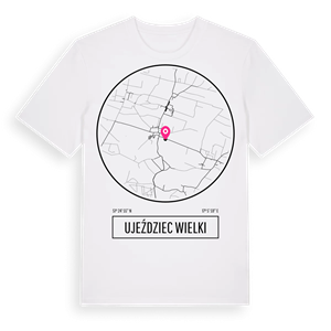 Ujeździec Wielki t-shirt – ekologisk bomull t-shirt från Pinshirt