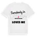 Någon i Wielgie Milickie älskar mig t-shirt
