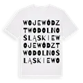 województwo dolnośląskie ordlek t-shirt