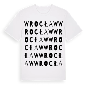 Wrocław ordlek t-shirt – ekologisk bomull t-shirt från Pinshirt