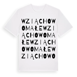 Wziąchowo Małe ordlek t-shirt – ekologisk bomull t-shirt från Pinshirt
