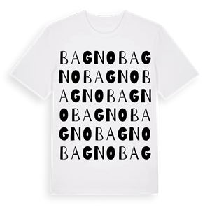 Bagno ordlek t-shirt – ekologisk bomull t-shirt från Pinshirt