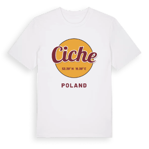 Ciche cirkel t-shirt – ekologisk bomull t-shirt från Pinshirt