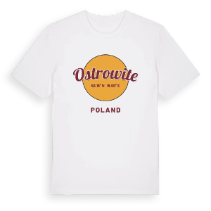Ostrowite cirkel t-shirt – ekologisk bomull t-shirt från PinShirt