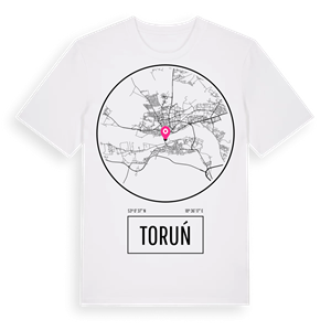 Toruń t-shirt – ekologisk bomull t-shirt från Pinshirt