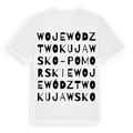 województwo kujawsko-pomorskie ordlek t-shirt