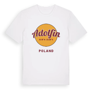 Adolfin cirkel t-shirt – ekologisk bomull t-shirt från Pinshirt