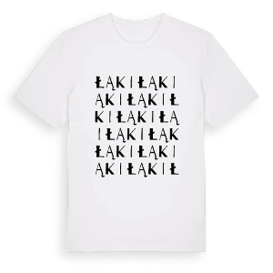 Łąki ordlek t-shirt – ekologisk bomull t-shirt från Pinshirt
