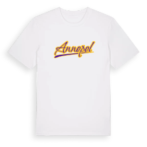 Annopol baseball t-shirt – ekologisk bomull t-shirt från Pinshirt
