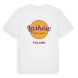 Łasków cirkel t-shirt – ekologisk bomull t-shirt från Pinshirt