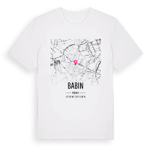 Babin karta t-shirt – ekologisk bomull t-shirt från Pinshirt