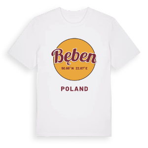 Bęben cirkel t-shirt – ekologisk bomull t-shirt från Pinshirt
