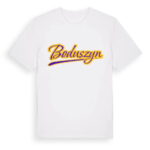 Boduszyn baseball t-shirt – ekologisk bomull t-shirt från Pinshirt