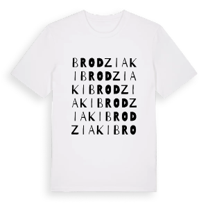 Brodziaki ordlek t-shirt – ekologisk bomull t-shirt från Pinshirt