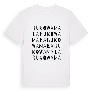 Bukowa Mała ordlek t-shirt – ekologisk bomull t-shirt från Pinshirt