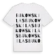 Bukowski Las ordlek t-shirt