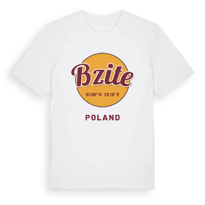 Bzite cirkel t-shirt – ekologisk bomull t-shirt från Pinshirt