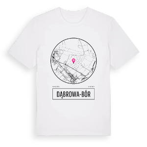 Dąbrowa-Bór t-shirt – ekologisk bomull t-shirt från Pinshirt