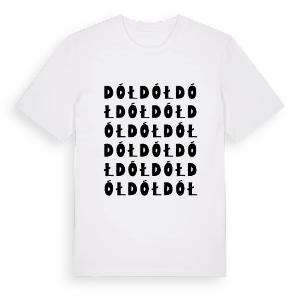 Dół ordlek t-shirt – ekologisk bomull t-shirt från Pinshirt