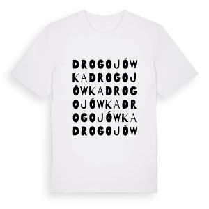 Drogojówka ordlek t-shirt – ekologisk bomull t-shirt från Pinshirt