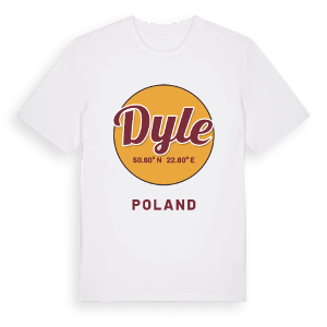 Dyle cirkel t-shirt – ekologisk bomull t-shirt från Pinshirt