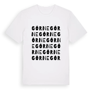 Górne ordlek t-shirt – ekologisk bomull t-shirt från Pinshirt