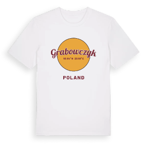 Grabowczyk cirkel t-shirt – ekologisk bomull t-shirt från Pinshirt