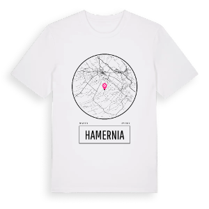 Hamernia t-shirt – ekologisk bomull t-shirt från Pinshirt