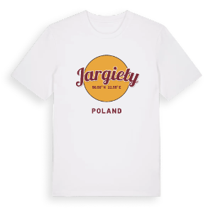 Jargieły cirkel t-shirt – ekologisk bomull t-shirt från Pinshirt