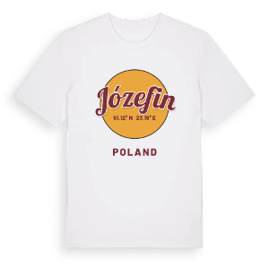 Józefin cirkel t-shirt – ekologisk bomull t-shirt från Pinshirt